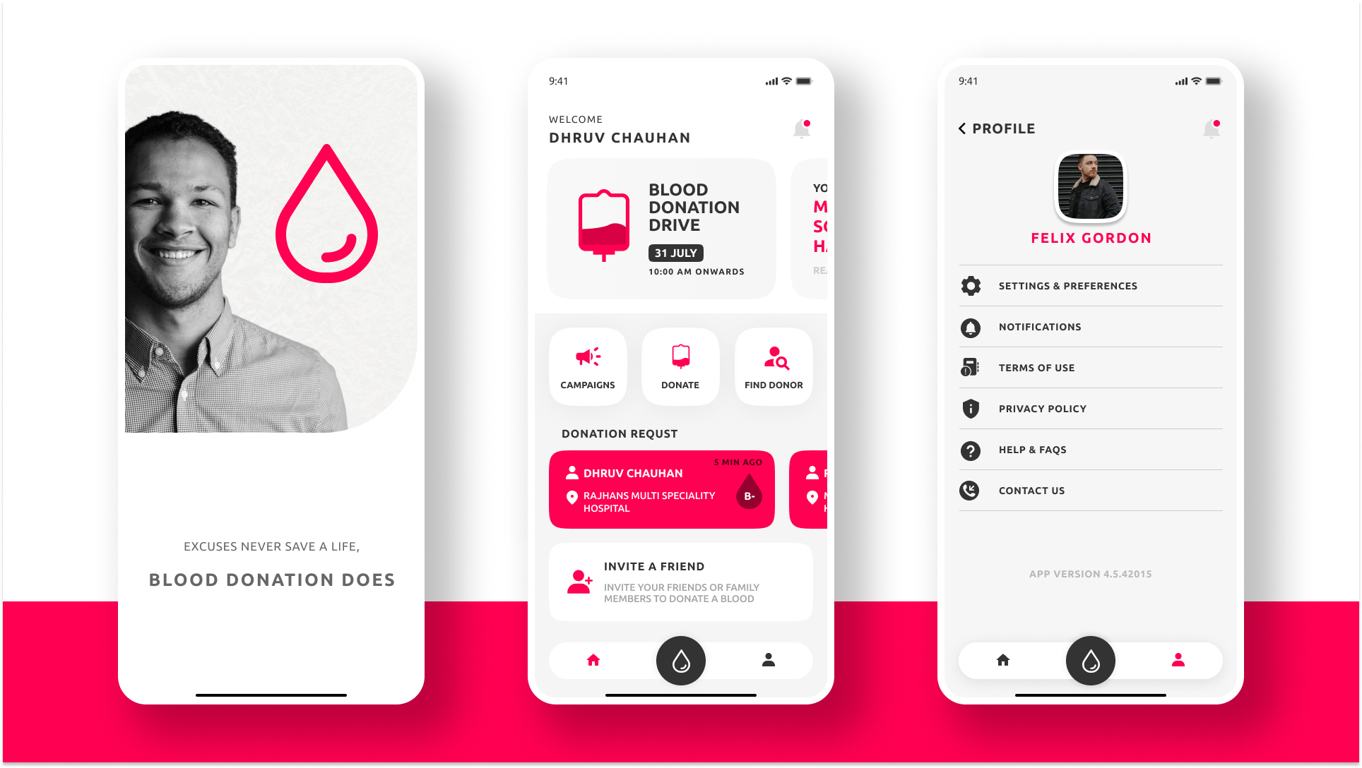 Blood Donation App